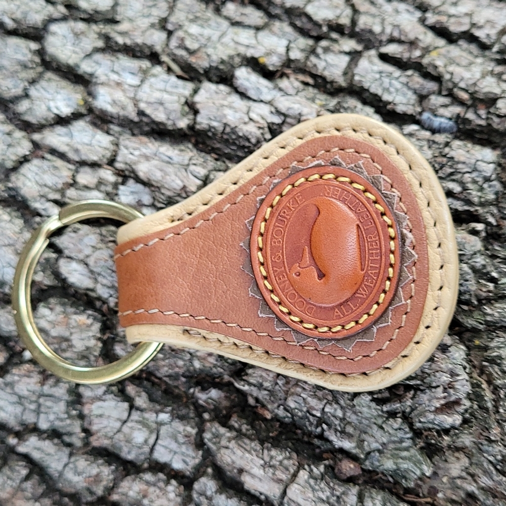 Vintage Dooney & Bourke AWL Teton Key Fob